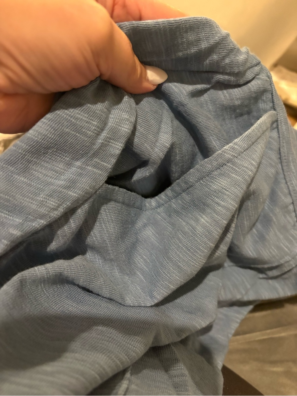 Blue NWT Wide-Leg Jumpsuit with Spaghetti Straps - Picture 5 of 5